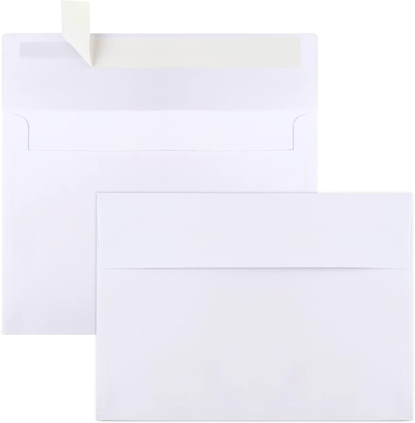 Joyberg 72 Packs #10 Envelopes, Business Envelopes, Envelopes Self Seal, Security Envelopes, Peel and Seal Closure, Size 4-1/8 X 9-1/2 Inches, White, 26LB