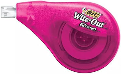 BIC Wite-Out EZ Correct Correction Tape, 7 ct. + 1 Bonus BIC Wite-Out Mini Correction Tape