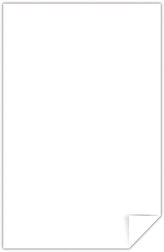 Neenah Paper 40414 Exact Index Card Stock, 110lb, 92 Bright, 11 x 17, 250 Sheets, White
