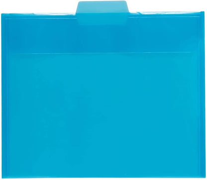 JAM Paper Accordion Folders - 13 Pocket Plastic Expanding File - Legal Size - 10 x 15 - Red - Sold Individually