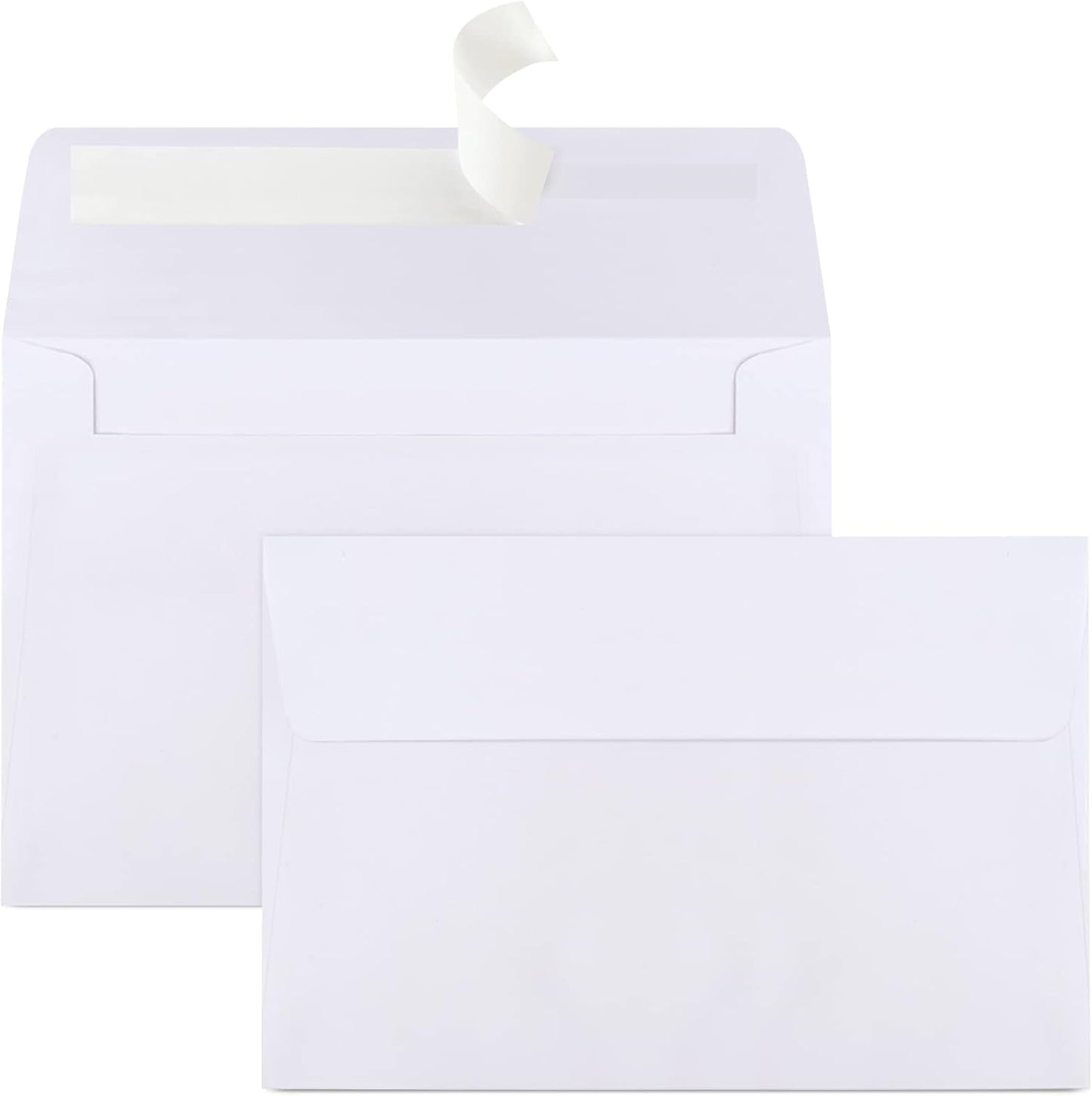 Joyberg 72 Packs #10 Envelopes, Business Envelopes, Envelopes Self Seal, Security Envelopes, Peel and Seal Closure, Size 4-1/8 X 9-1/2 Inches, White, 26LB