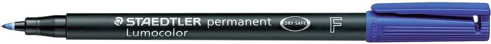 STAEDTLER LUMOCOLOR PERM FINE Blue