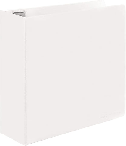 3 Inch Binder 3 Ring Binders Green, Slant D-Ring 3” Clear View Cover with 2 Inside Pockets, Heavy Duty Colored School Supplies Office and Home Binders – By Enday