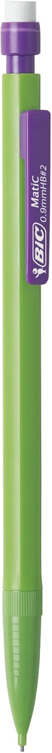 BIC Xtra Sparkle Mechanical Pencil, Colorful Barrel, Medium Point (0.7 mm), 10-Count