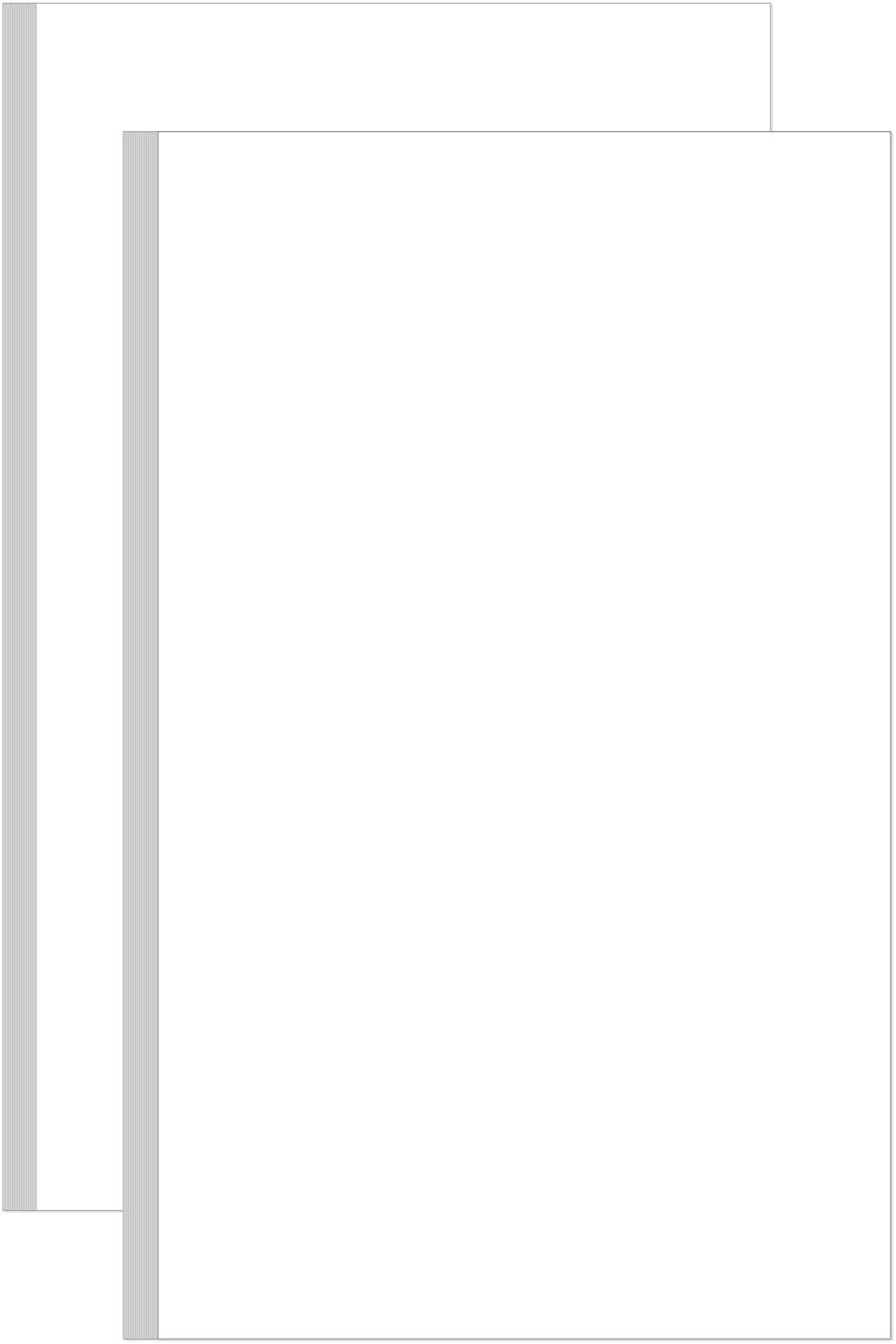 8.5" x 11" Printer Paper - 100 Sheets/200 Pages White Copy Paper, 20 lb Letter Size Papers Printing in Office/School/Home