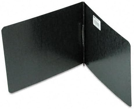 Acco Pressboard Report Cover, Prong Clip, Letter, 2" Capacity, Black - (Pack of 25)