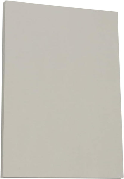 JAM PAPER Vellum Bristol 65lb Cardstock - 8.5 x 11 Coverstock - 147 gsm - Cream - 50 Sheets/Pack