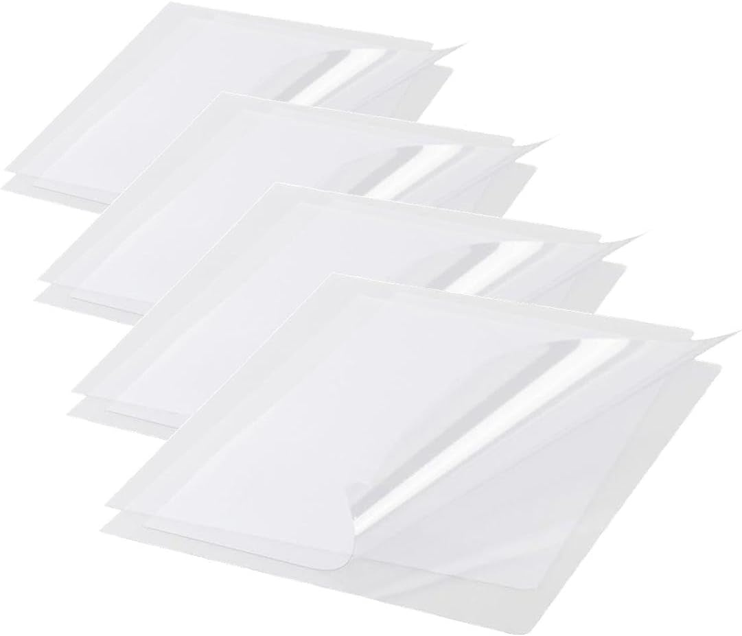 Mead Presentation Report Covers, Clear View, 8-3/4" x 11-1/4", Heavy Duty with Round Corners, 125 Count (4000126)