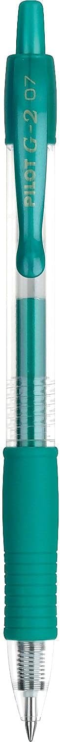 PILOT G2 Metallics Refillable and Retractable Rolling Ball Gel Pens, Fine Point, Assorted Color Inks, 8-Pack Pouch (34405)