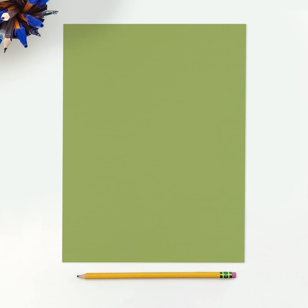 LUXPaper 8.5" x 11" Paper | Letter Size | Pastel Canary Yellow | 60lb. Text | 50 Qty