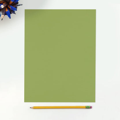 LUXPaper 8.5" x 11" Paper | Letter Size | Pastel Canary Yellow | 60lb. Text | 50 Qty