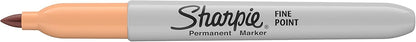 Sharpie Permanent Markers, Fine Point, Black, 12 Count