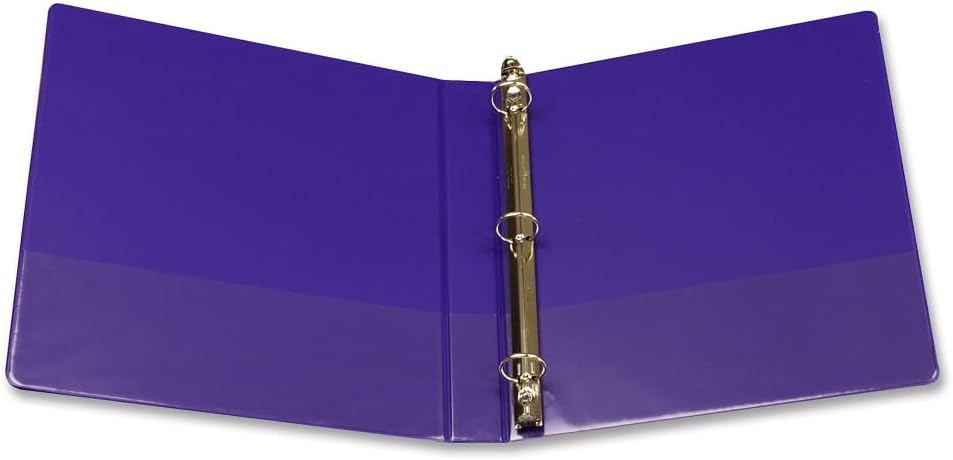 Samsill Plant-Based 2 Inch Durable Round Ring, View Binder, Eco-Friendly, USDA Certified Biobased, Single, Turquoise
