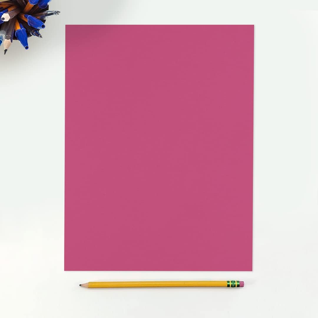 LUXPaper 8.5" x 11" Paper | Letter Size | Pastel Canary Yellow | 60lb. Text | 50 Qty