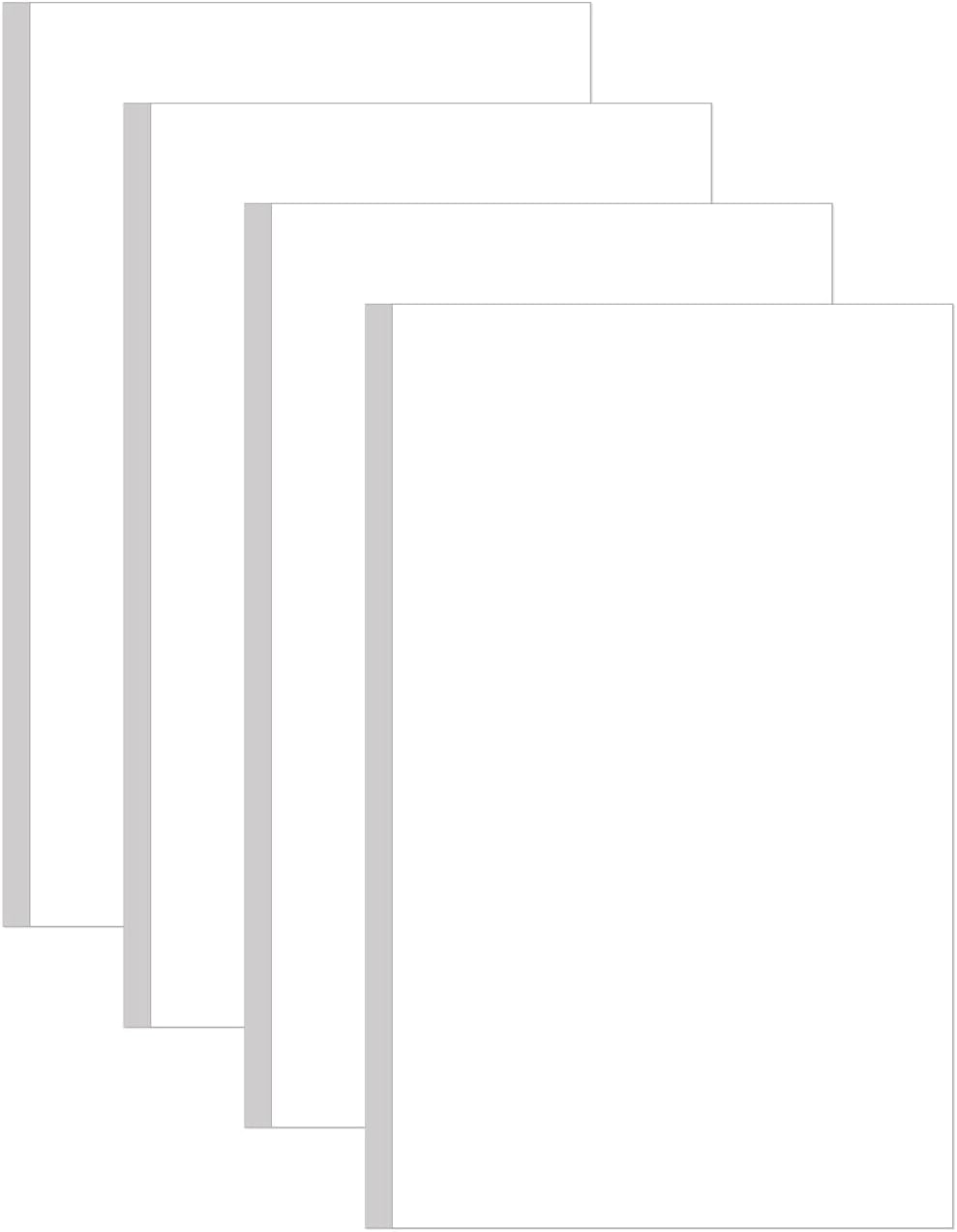 8.5" x 11" Printer Paper - 100 Sheets/200 Pages White Copy Paper, 20 lb Letter Size Papers Printing in Office/School/Home