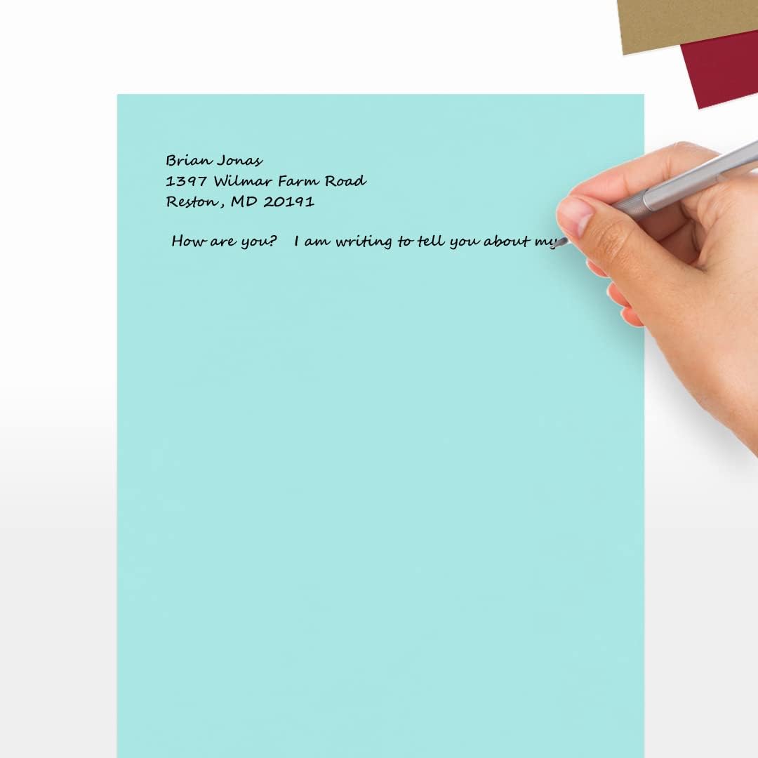 LUXPaper 8.5" x 11" Paper | Letter Size | Pastel Canary Yellow | 60lb. Text | 50 Qty