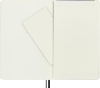 Moleskine Classic Expanded Notebook, Hard Cover, Large (5" x 8.25") Ruled/Lined, Black, 400 Pages