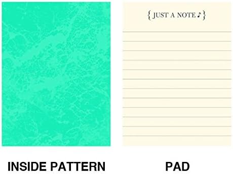 Graphique Sheet of Music Pocket Notes – Pocket Notebook with "Just a Note" Interior and Matching Sheet Music Magnetic Lid Case, 75 Full Color Pages, 3" x 4"