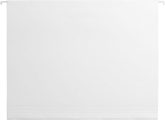 russell+hazel White Hanging File Folders, 10 Count, 11.75" x 9.3