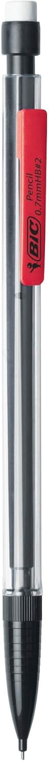 BIC Xtra-Precision Mechanical Pencils with Erasers, Fine Point (0.5mm), 5-Count Pack Mechanical Drafting Pencil Set