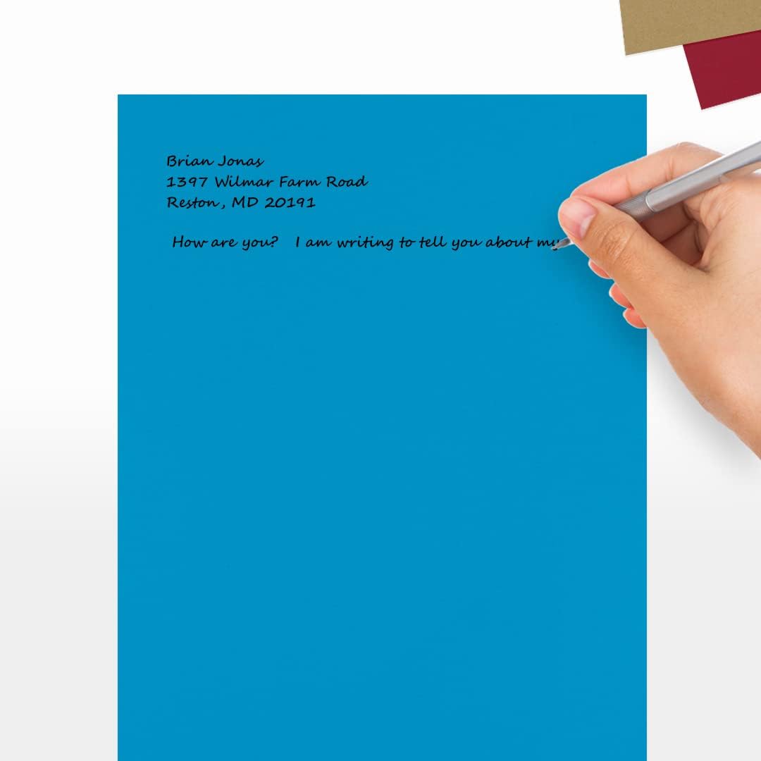 LUXPaper 8.5" x 11" Paper | Letter Size | Pastel Canary Yellow | 60lb. Text | 50 Qty