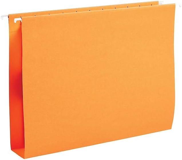 Staples Hanging File Folders, Letter Size, 2" Expansion, 1/5‑Cut Tabs, Standard Green – Durable Everyday Filing, 25‑Pack
