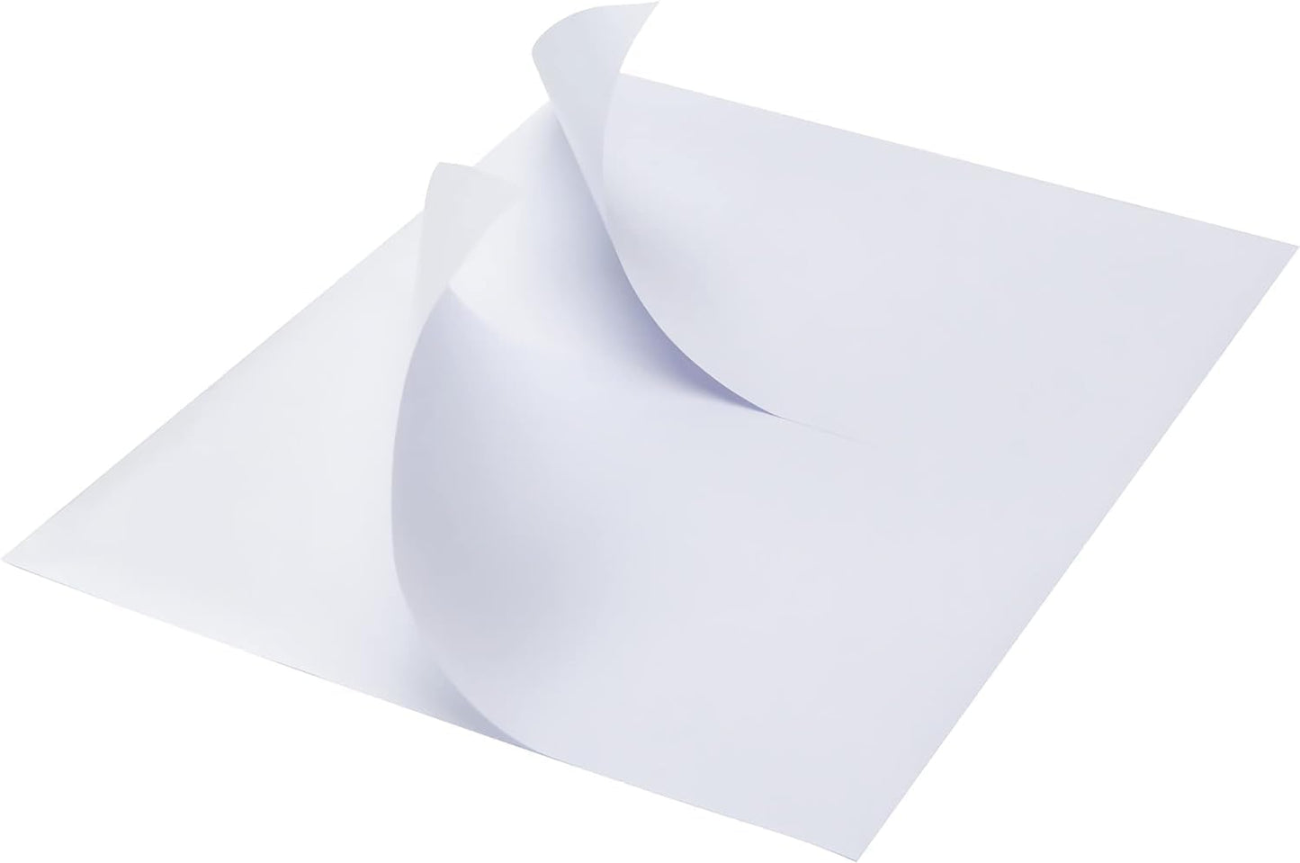 MFLABEL Half Sheet Shipping Labels - 200 Self Adhesive Sticker Sheets for Laser & Inkjet Printers, Waterproof & Smudge-Free, with 12 Free Fragile Labels for Packaging, Shipping and Crafting - Colors B