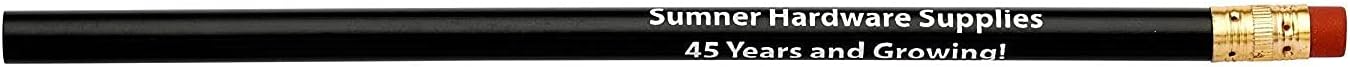 Pencil Guy Promotional Personalized Imprinted Round Pencils.-500 per box