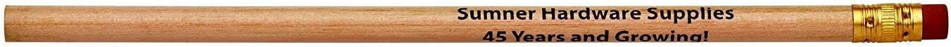 Pencil Guy Promotional Personalized Imprinted Round Pencils.-500 per box