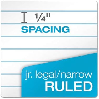 TOPS Tops Docket Gold Jr. Legal Ruled White Legal Pads (TOP63910) 5 x 8 Inch