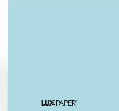 LUXPaper 8.5" x 11" Paper | Letter Size | Pastel Canary Yellow | 60lb. Text | 50 Qty
