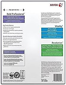 Xerox® Bold Professional Premium Quality Inkjet Or Laser Paper, 5 Reams, Letter Size, Ream Of 500 sheets, 24 Lb, 98 Brightness - 3R13038-CS