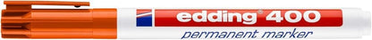 edding 400 Permanent Marker - Violet - 1 Pen - fine Round tip 1 mm - Waterproof, Quick-Drying, Smear-Proof pens - for Cardboard, Plastic, Wood, Metal, Glass and Fabric
