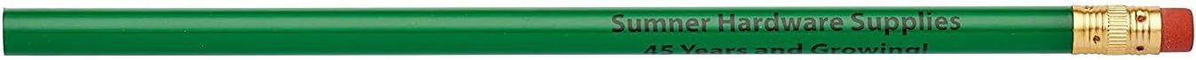Pencil Guy Promotional Personalized Imprinted Round Pencils.-500 per box