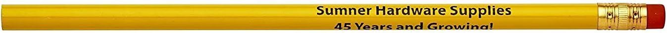 Pencil Guy Promotional Personalized Imprinted Round Pencils.-500 per box