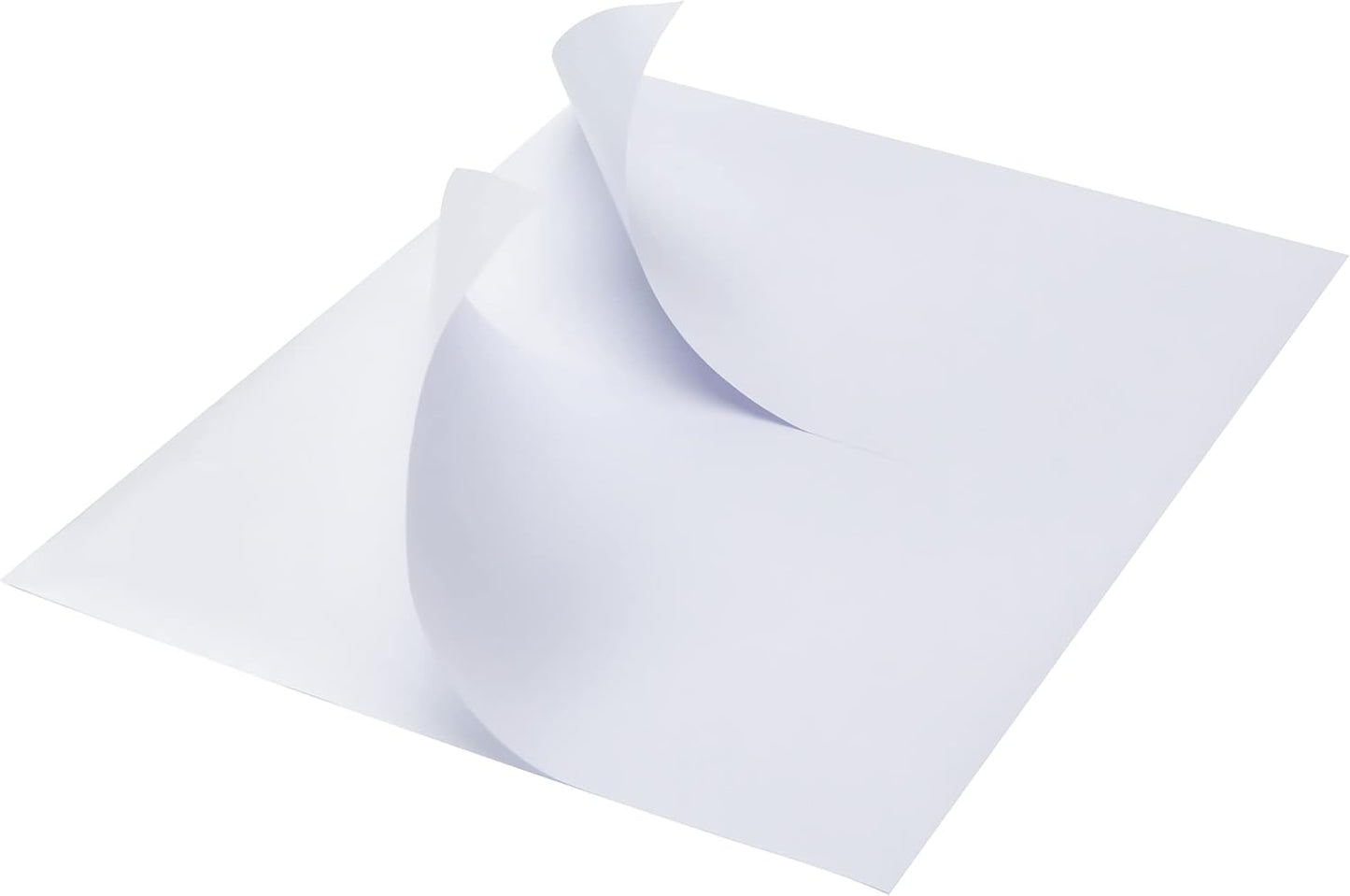 MFLABEL Half Sheet Shipping Labels - 200 Self Adhesive Sticker Sheets for Laser & Inkjet Printers, Waterproof & Smudge-Free, with 12 Free Fragile Labels for Packaging, Shipping and Crafting - Colors A