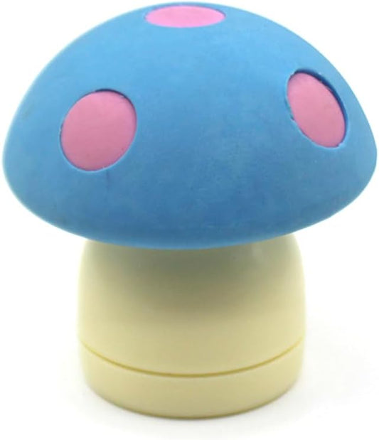 Limited Edition Mushroom Eraser and Pencil Sharpener (RED Cap W/Yellow DOTS)