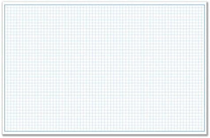 Reskid Blueprint and Graph Paper Pad - 50 Sheets Per Pad - 70lb Text - For Drawing, Designing, and More - Perfect Tool for Young Artists, Budding Designers, and Classroom Use (1, 12x18)