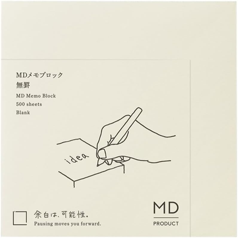 DESIGNPHIL 15284006 MD Block Memo Pad, Unlined
