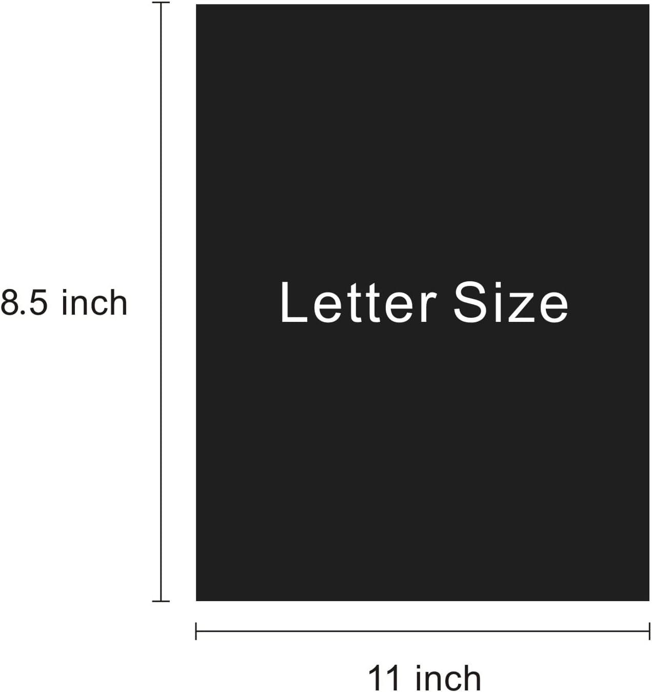 110lb White Cardstock 8.5 x 11 inches,100 Sheets Heavyweight Thick Paper 300 GSM for Arts and Craft, Drawing, DIY Projects