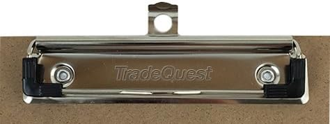 Trade Quest Legal Size Clipboard Low Profile Clip 9'' x 15'' Single (Pack of 1)