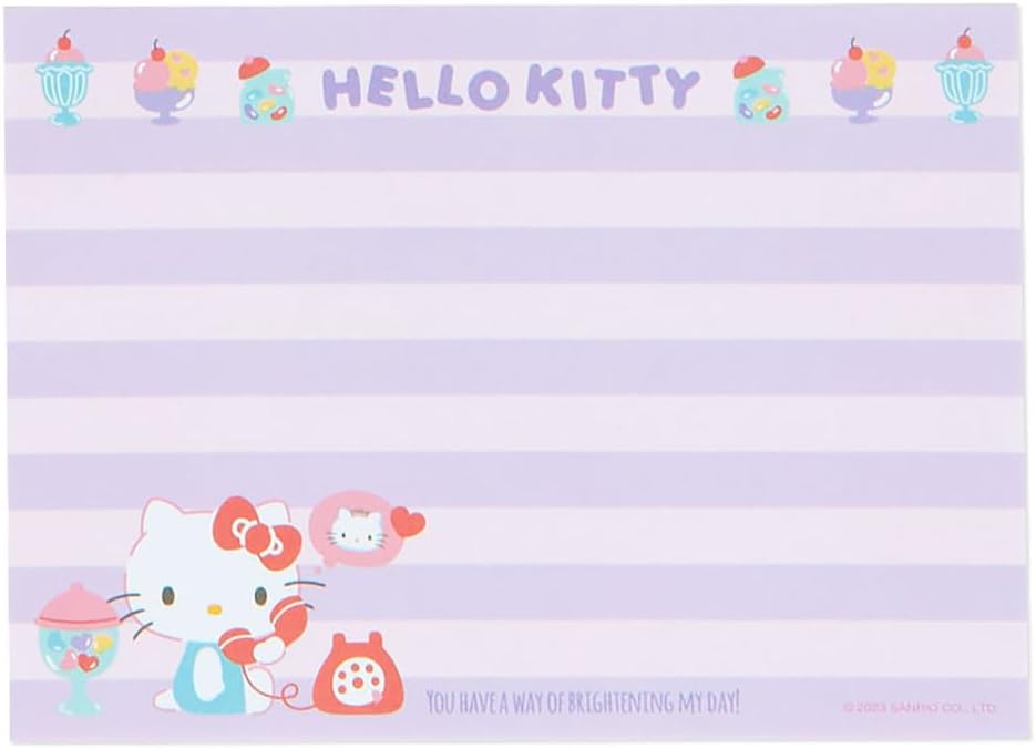 Sanrio Hello Kitty 8 Design Memo 016942
