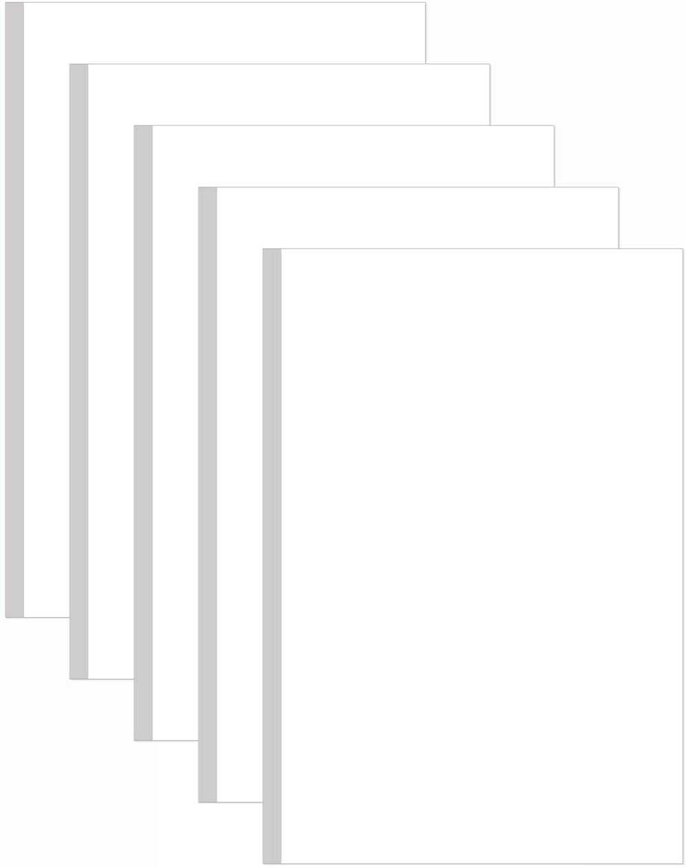 8.5" x 11" Printer Paper - 100 Sheets/200 Pages White Copy Paper, 20 lb Letter Size Papers Printing in Office/School/Home