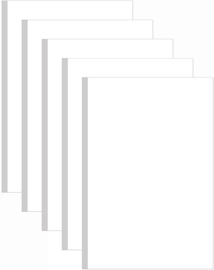 8.5" x 11" Printer Paper - 100 Sheets/200 Pages White Copy Paper, 20 lb Letter Size Papers Printing in Office/School/Home