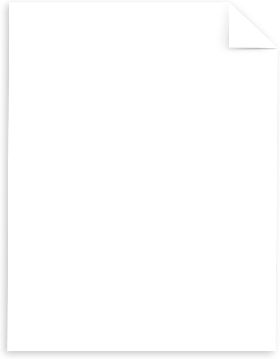 Neenah Paper 40311 Exact Index Card Stock, 90lb, 94 Bright, 8 1/2 x 11, White, 250 Sheets, (Pack of 1)
