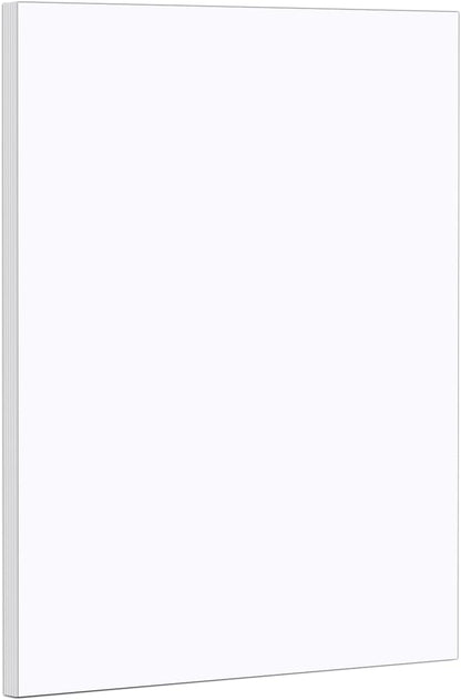 321Done Blank Notepad - 50 Sheets (5.5" x 8.5") - Luxury Memo Pad - Thick Premium Paper - Made in USA - Plain White