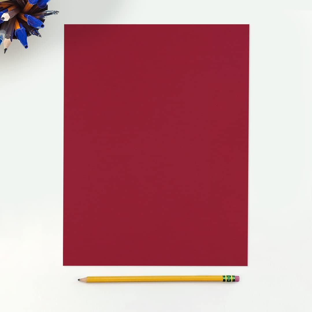 LUXPaper 8.5" x 11" Paper | Letter Size | Pastel Canary Yellow | 60lb. Text | 50 Qty