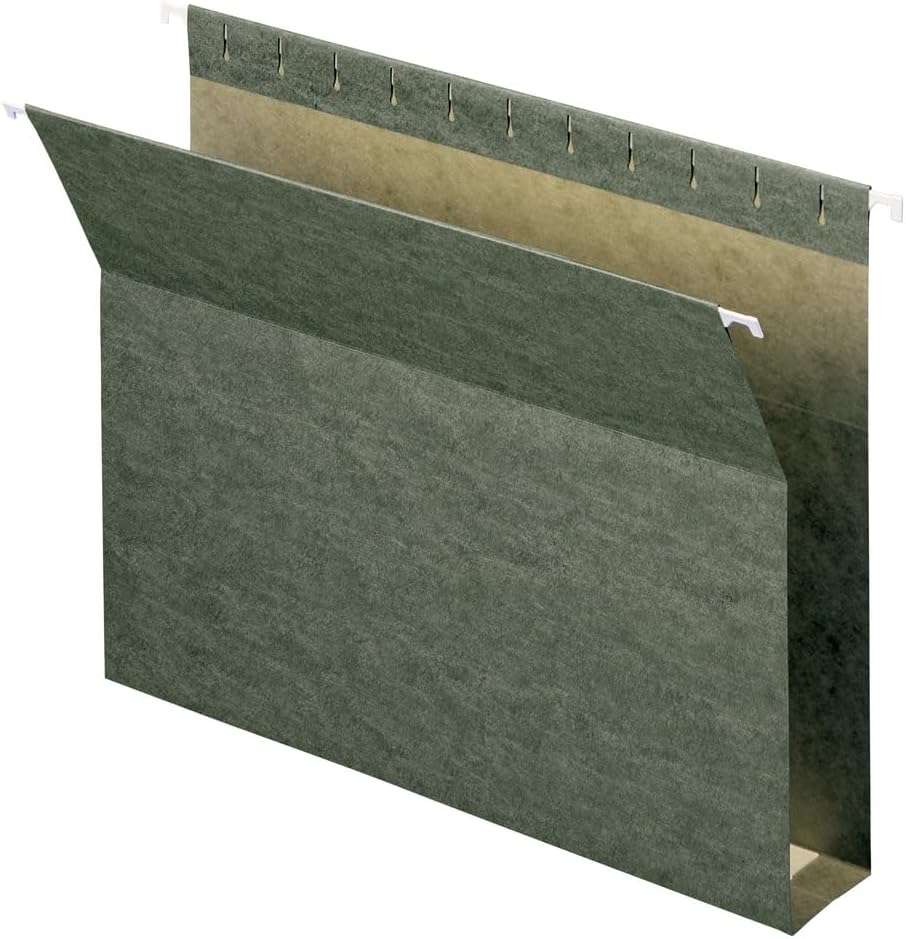 Box Bottom Hanging File Folder, 1" Expansion, Letter Size, 25 per Box (64239)