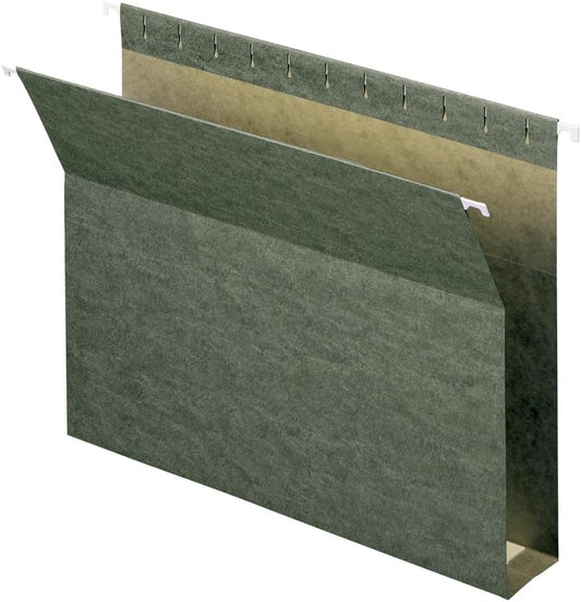 Box Bottom Hanging File Folder, 1" Expansion, Letter Size, 25 per Box (64239)