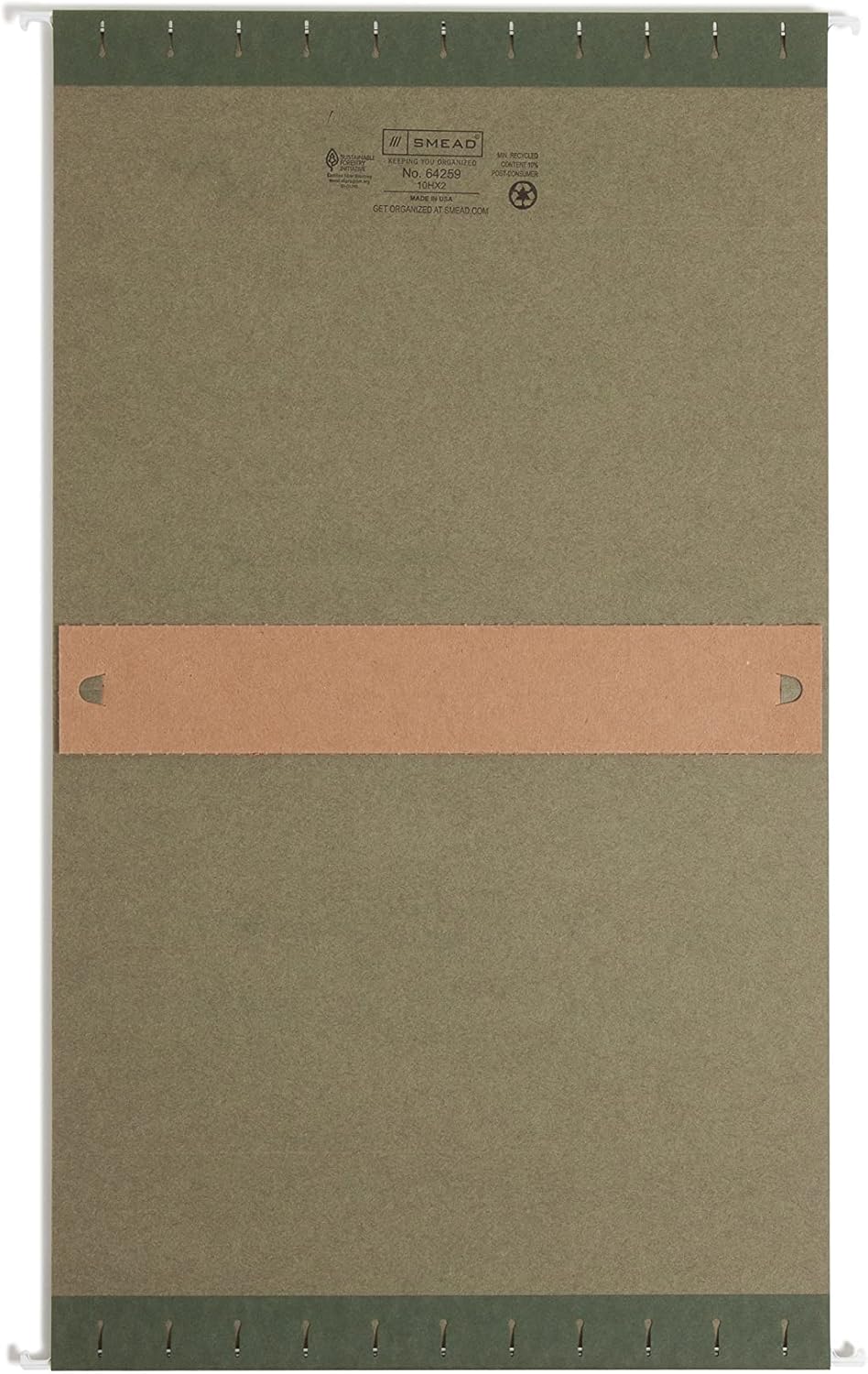 Box Bottom Hanging File Folder, 1" Expansion, Letter Size, 25 per Box (64239)